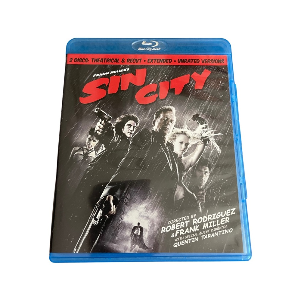 Sin City : Frank Miller : Robert Rodriguez : Quentin Tarantino : Blu-Ray